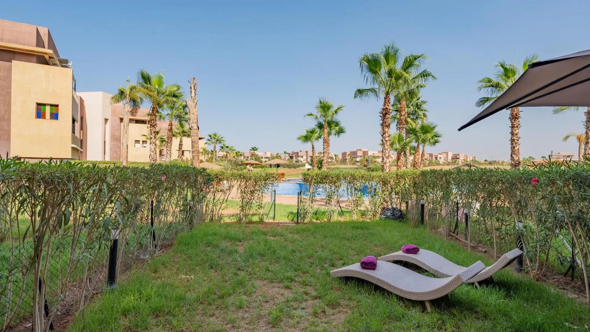 Relax Front Of Pool - Golf- Fiber Optic Apartment Marrakesh