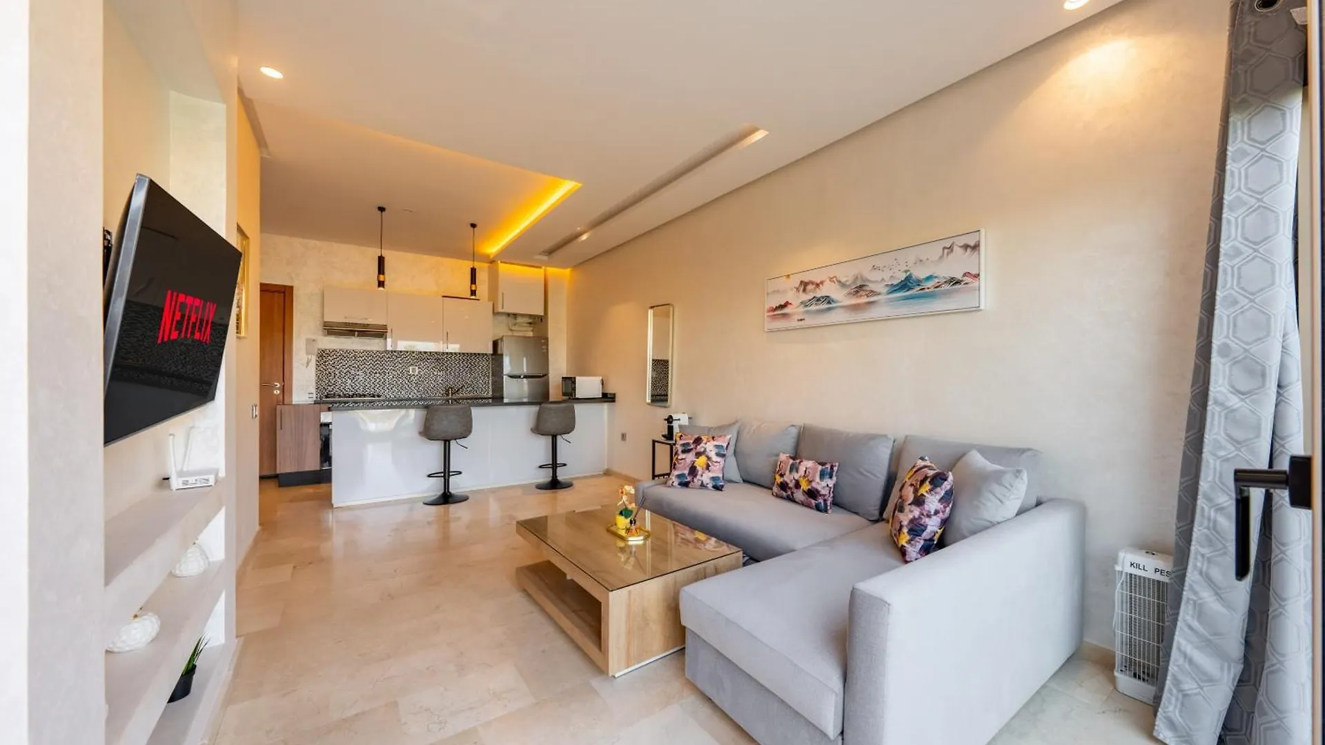 Relax Front Of Pool - Golf- Fiber Optic Apartment Marrakesh