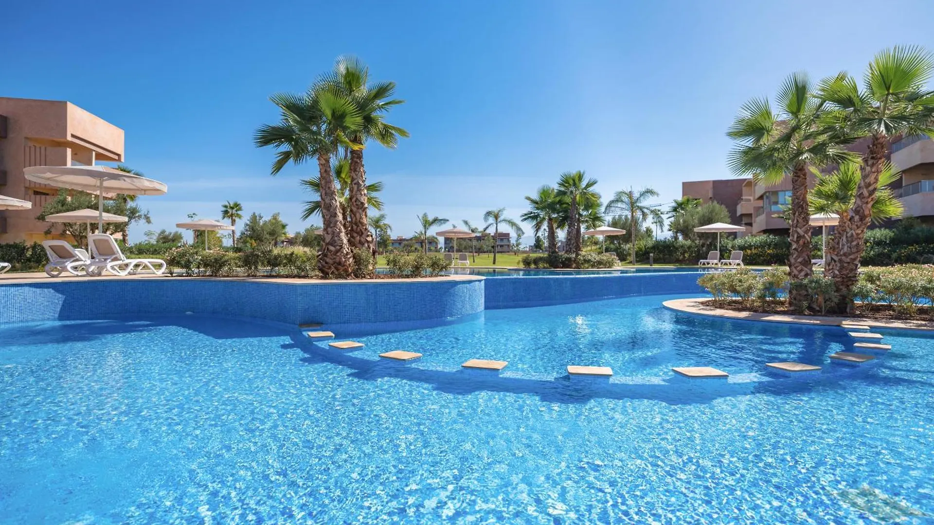 Relax Front Of Pool - Golf- Fiber Optic Apartment Marrakesh