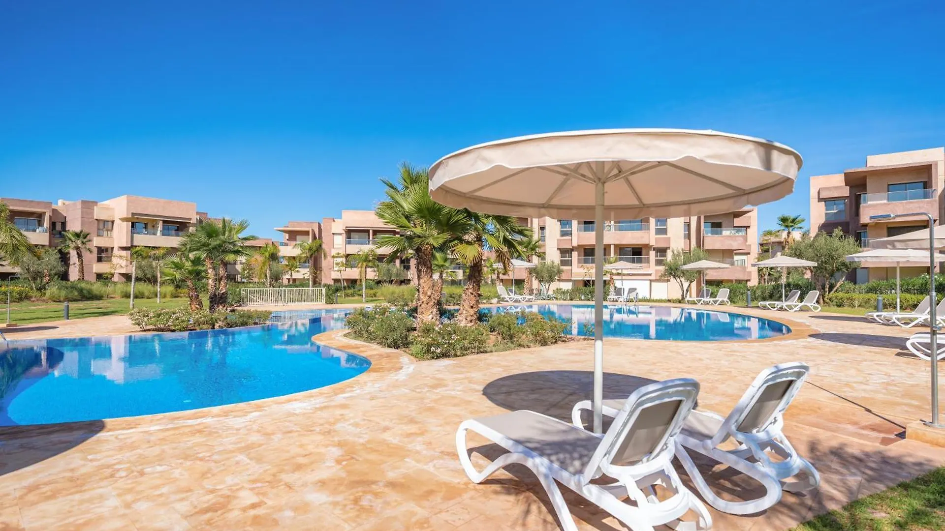 Relax Front Of Pool - Golf- Fiber Optic Apartment Marrakesh